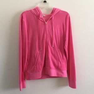 Juicy Couture Velour Zip Up Hoodie
